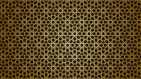 Arabic pattern background. Islamic gold ornament vector. 6691817 Vector ...