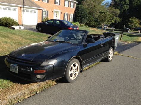 1992 Toyota Celica GT Convertible, runs, but engine needs major work. - Classic Toyota Celica ...