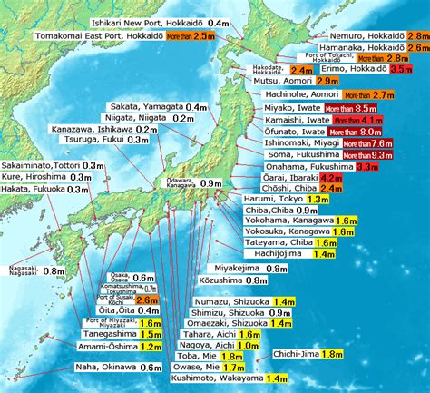 Gabriel Daniels Buzz: Japan Earthquake History Map