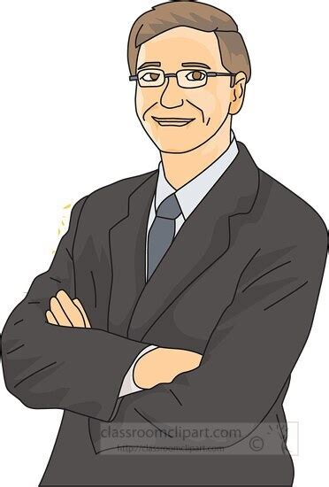 People Clipart-Bill Gates Clipart