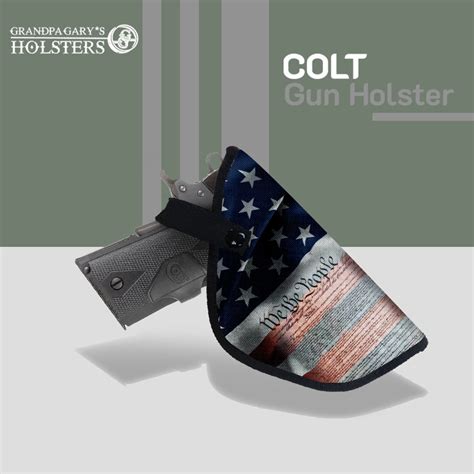 Colt New Agent .45 ACP Caliber 3" Barrel Hip Holster Graphic GG Gun ...