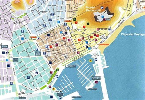 Map of Alicante - Casa Isabella