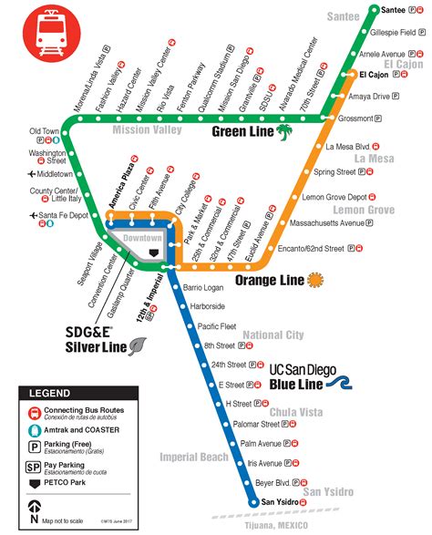 SD Trolley Map