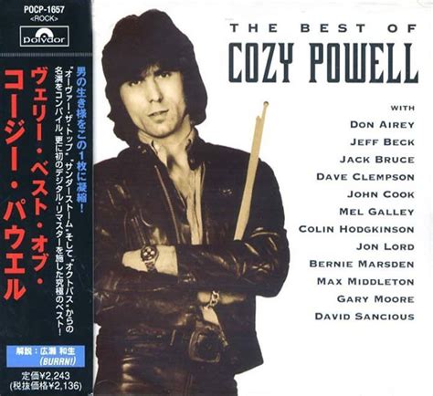 Cozy Powell – The Best Of Cozy Powell (1997, CD) - Discogs