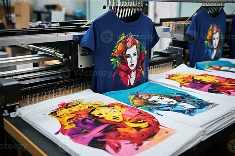 Polyprint DTG T-Shirt Printing Machine. Generative By Ai 29506389 Stock ...