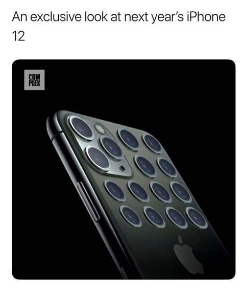 An extremely rare leak of Apple's Newest iPhone 12 : r/memes