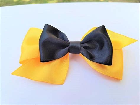 10-50 Bulk Emma Yellow Wiggles Bow School Costume Party Birthday Giveaways Baby Kids Girls Hair ...