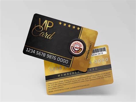 Membership/Credit Card Design by Tarek Rahim Kebria on Dribbble