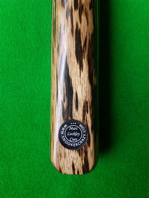 57" 8.5mm One Piece Foxwood Pool Cue | £269.00 - Handmade Snooker Cues ...