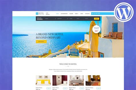 Hotel Booking - Wordpress Theme for Hotels by WPmines on Envato Elements | Best templates ...