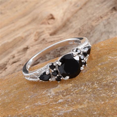 Pin on Black Spinel Jewelry