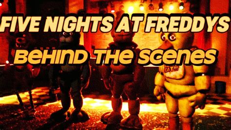 Fnaf Movie Behind The Scene's #fnaf #movie - YouTube