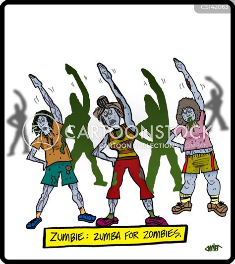 Zumba Cartoons and Comics - funny pictures from CartoonStock