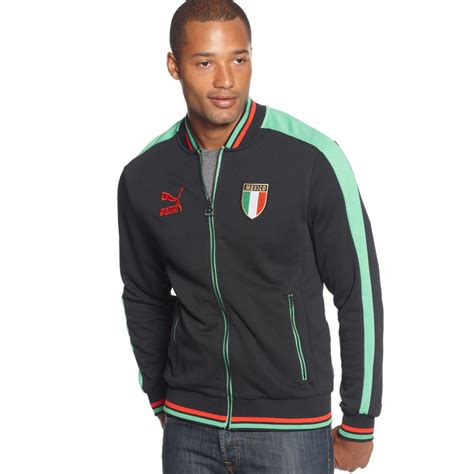 Puma Mexico Country T7 Track Jacket in Blue for Men | Lyst