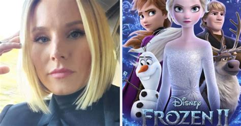 Kristen Bell Told Her Kids "Frozen 2" Spoilers And Was Worried Disney Would Sue Her