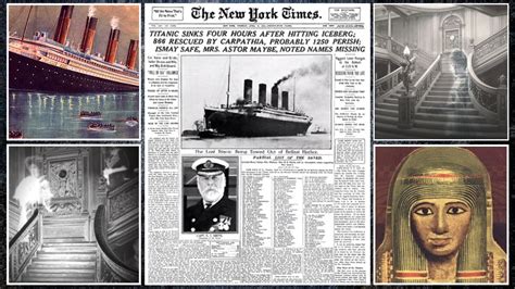 TITANIC: Ghosts, Premonitions, Mummy Curses and Conspiracies | Titanic Never Sank? - YouTube