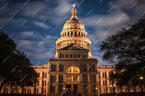 Premium AI Image | Texas State Capitol Building photography