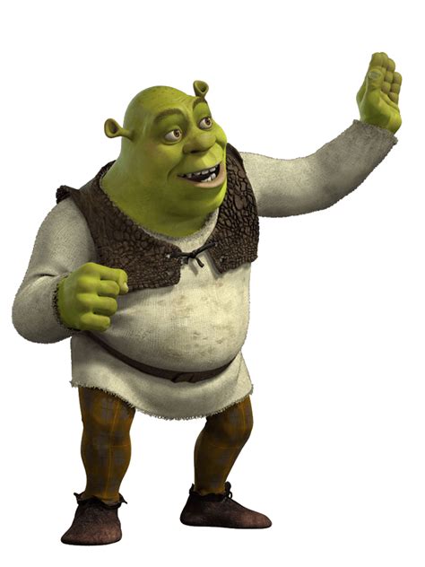 Scary Shrek HD Quality PNG - PNG Play