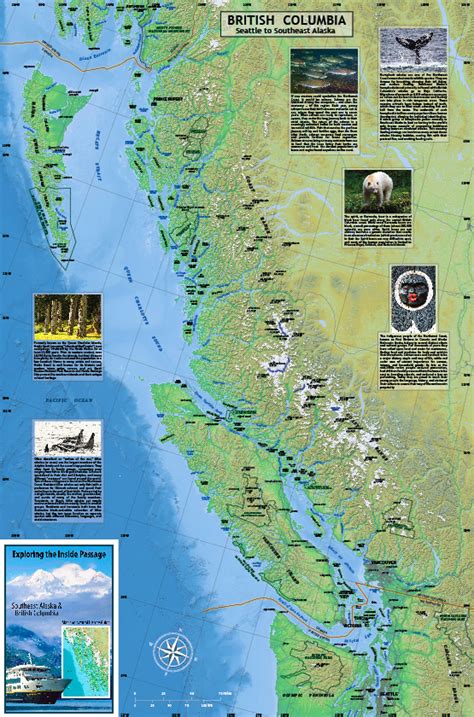 The Inside Passage – Expedition Map