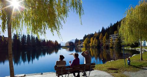 The Crans Montana Resort Walk | Lovely Lakeside Views | 10Adventures