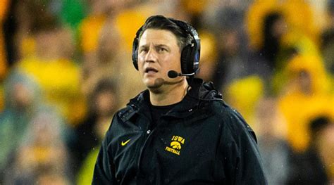 Iowa OC Brian Ferentz Was Asked Blunt Question About Job Security