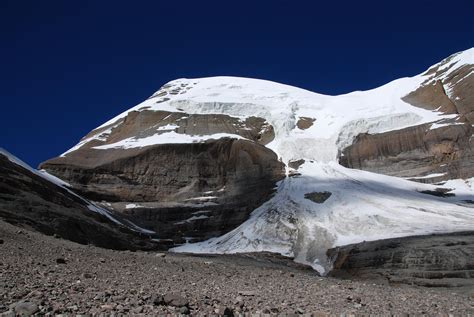 38 Mount Kailash From Bottom Of Nandi Pass In Eastern Valley On Mount ...