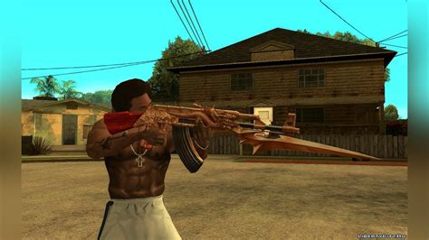 Download AK-47 Dragon for GTA San Andreas