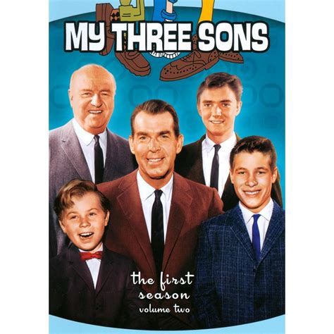 My Three Sons: The First Season, Vol. 2 (DVD) in 2021 | My three sons, Childhood tv shows ...