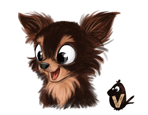 ArtStation - Chihuahua expression studies, Vipin Jacob | Dog illustration art, Chihuahua art ...