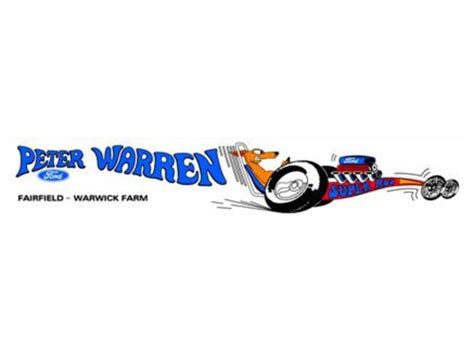 DEALER DECAL PETER WARREN FORD WARWICK FARM 70-74' - JCFD3712041 - JUST PARTS