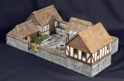 Medieval Farmhouse Illustration