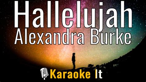 Hallelujah - Alexandra Burke Karaoke Version - Karaoke It.com