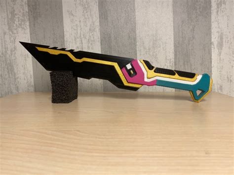 Valorant Glitchpop Knife Cosplay 3D Printed Real Size - Etsy