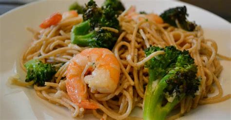 Roasted Shrimp and Broccoli Pasta | Living Well Spending Less®