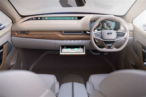 Tata E-Vision Sedan Concept Interior 2018 (1) - AUTOBICS