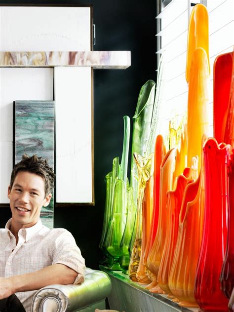 David Bromstad, host of Color Splash, lives in a cool place full of — you guessed it — bold ...