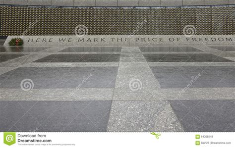 National World War II Memorial Washington DC Stock Photo - Image of ...