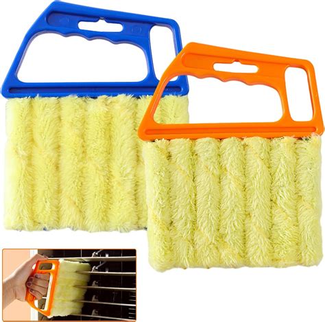 2PCS Blind Cleaner Blind Duster Venetian Blind Cleaner Tool with 7 ...