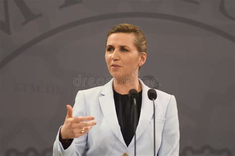 Danish Prime Minister Ms.Mette Frederiksen Holds Press Conference ...