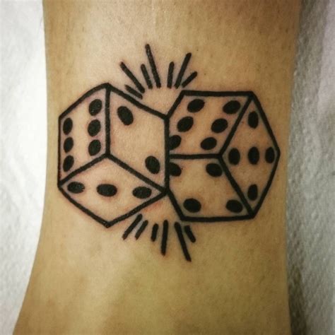 Top 9 Auspicious Dice Tattoos for Women and Men