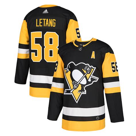 Pittsburgh Penguins Men's AUTHENTIC HOME LETANG JERSEY - PensGear