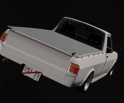 ArtStation - datsun 1200 pickup sunny truck solidbody | Resources