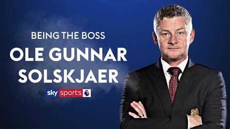 Ole Gunnar Solskjaer describes himself as a manager in THREE words ...