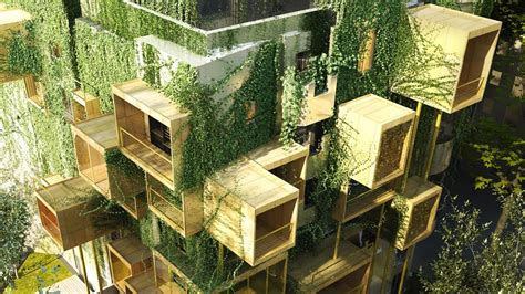 Parasitic extensions to Paris apartment building could reduce energy consumption - YouTube