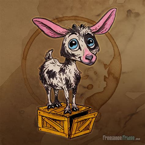 Little Goat Doodle – Freelance Fridge- Illustration & Character Development