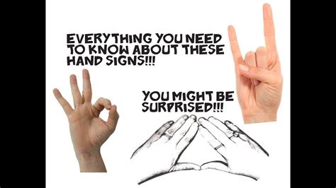 You NEED to know what these hand signs mean | Sign meaning, Ok hand sign, Need to know