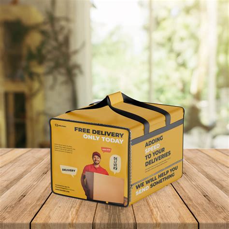 Free Food Delivery Bag Mockup PSD Template - Mockup Den