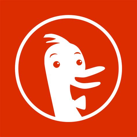 Duckduckgo, search engine icon