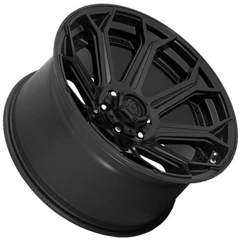 Fuel D706 Siege Matte Black Wheels | 4WheelOnline.com