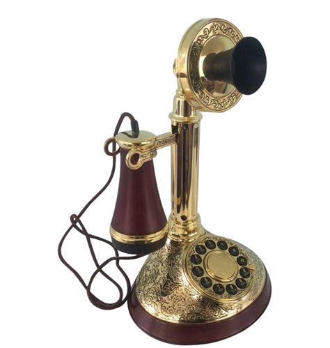 Franklin Mint -Alexander Graham Bell Phone - gold-plated - Catawiki